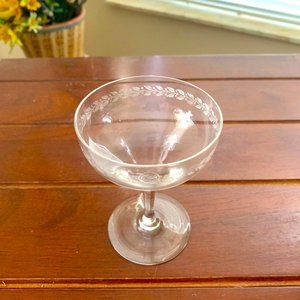 Vtg. Liquor/Cocktail Glass 'Band 600' by Bryce Brothers Glassware - 5 Available
